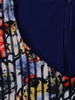 Sukienka damska Klarens XII, wiosenna kreacja w wyszczuplającym wzorze.