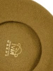 Elegancki beret damski wełniany fason francuski – stylowy oliwkowy akcent z antenką na chłodne dni 40872