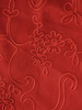 Wiśniowa sukienka wizytowa, luźna kreacja z tiulu 29714
