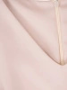 Elegancka sukienka rozkloszowana maxi w odcieniu beżu – wysmuklający krój z asymetrycznym dołem 39774