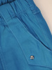Niebieskie spodnie damskie z przednimi kieszeniami 34893