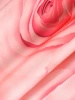 Rozkloszowana sukienka wizytowa maxi w kwiaty – kobiecy dekolt w serek i fason wysmuklający sylwetkę 41690