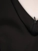 Elegancki kostium damski o prostym fasonie z narzutką w grochy – pionowe zaszewki modelujące sylwetkę 31831