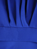 Chabrowa sukienka maksi z motylkowymi  rękawami 34916