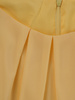 	Rozkloszowana sukienka Izaura IX, kreacja w kolorze żółtym