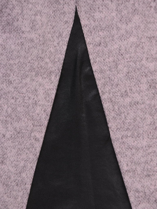 Dzianinowa bluzka z modnym nadrukiem 17839.