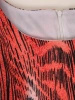 Jesienna sukienka rozkloszowana maxi w zwierzęcy print – kobiecy fason z paskiem wysmuklającym talię 39256