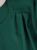 Zielona bluzka z ozdobnym wycięciem przy dekolcie 33364