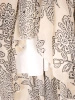 Kobieca sukienka rozkloszowana maxi w kwiaty – elegancki fason wysmuklający sylwetkę z rękawem 3/4 39329