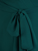 Sukienka o kopertowym kroju, zwiewna kreacja z szyfonu 21956