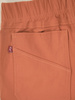 Pomarańczowe spodnie damskie z przednimi kieszeniami 35360