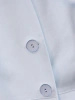 Błękitny żakiet damski o prostym kroju – idealny do biura, maskujący talię i biodra 41335