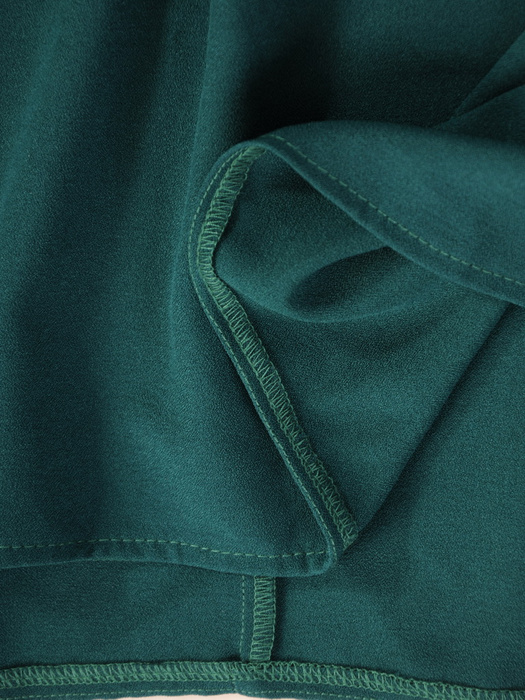Zielona bluzka damska z tkaniny 32721