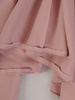 Pudrowa sukienka maxi z błyszczącą aplikacją w talii 22763