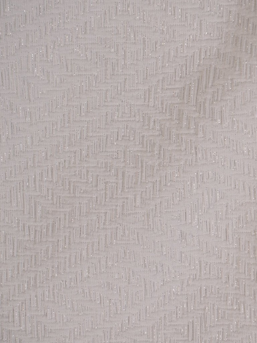 Nowoczesna sukienka z żakardowej tkaniny, prosta kreacja z wytłaczanym wzorem 21460