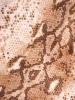 Elegancka sukienka damska trapezowa w zwierzęcy print – fason midi tuszujący biodra 30674