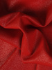 Sukienka wyszczuplająca talię, czerwona kreacja kopertowa 25113