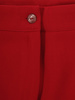Garnitur damski, czerwony komplet spodnie z żakietem 24858