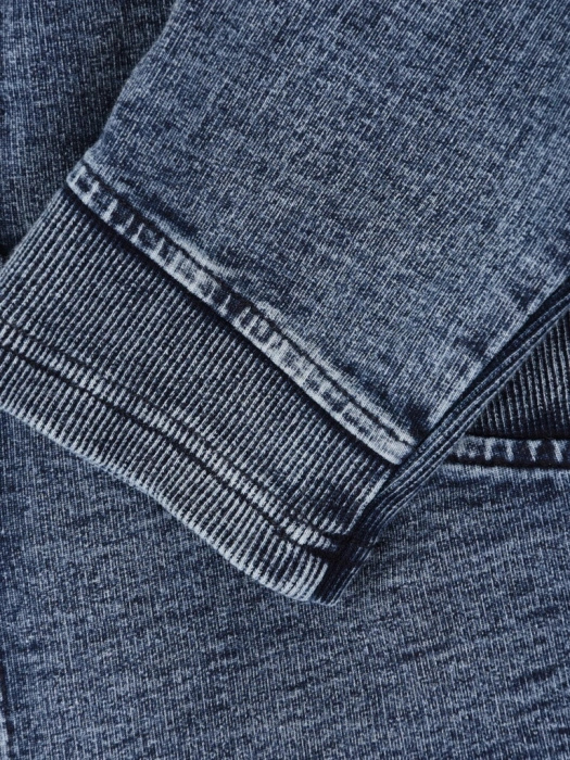 Bawełniany żakiet damski jeansowy o prostym kroju – stylowy fason z kołnierzem do sukienki 41720