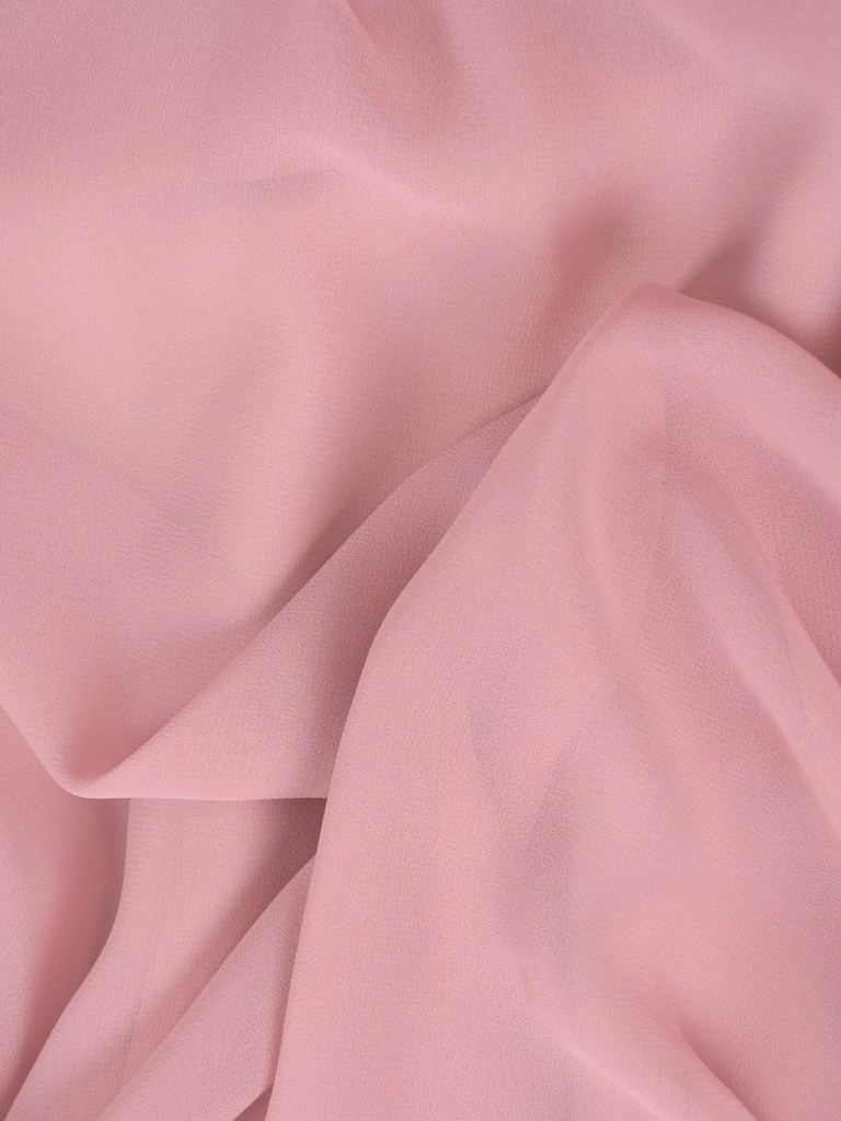 Rozkloszowana sukienka maxi w odcieniu brudnego różu – elegancki fason z rękawem 3/4 wysmuklający talię 41269