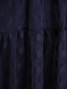 Rozkloszowana sukienka z tiulu w modne grochy 30279