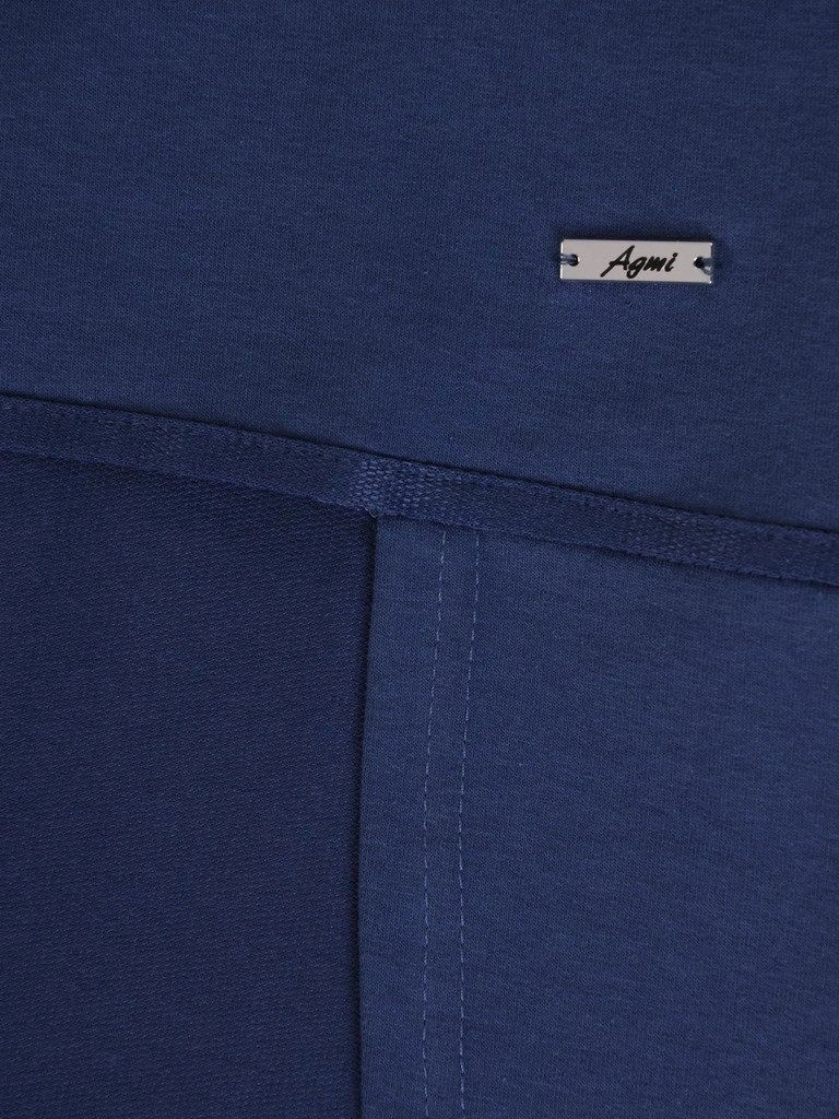 Elegancka bluzka wizytowa w paski z cekinami – prosty fason z dekoltem w łódkę 8330