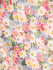 Wiosenna sukienka w kwiaty, rozkloszowana kreacja z paskiem 33219