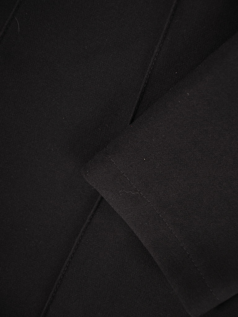 Elegancka sukienka damska midi czarna rozkloszowana – kobiecy fason modelujący sylwetkę 36766