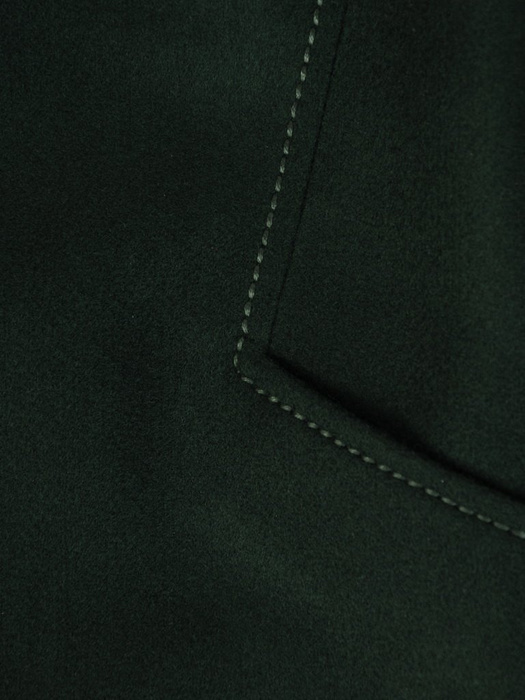 Zielony płaszcz ze stójką 27225
