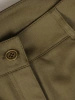 Dopasowane spodnie damskie w odcieniu khaki – kobiecy fason pięknie modelujący nogi 31494