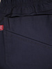 Granatowe spodnie damskie z przednimi kieszeniami 34886