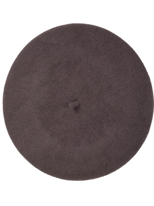 Elegancki beret damski wełniany – francuski fason z antenką chroniący przed chłodem 40864