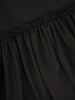 Czarna, dzianinowa sukienka z tiulową spódnicą i falbanami 32101