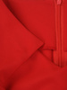 Czerwona sukienka Ofelia III, wiosenna kreacja z fantazyjnym dekoltem.