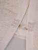 Modny kostium z żakardu, elegancki komplet na wesele 25253