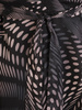 Rozkloszowana sukienka z szyfonu, kopertowa kreacja z paskiem 31997